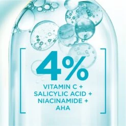 Garnier Fast Clear 4% Salicylic Acid, Vitamin C, Niacinamide, AHA - Anti-Acne Treatment Booster Serum -Personal Care Product Store 3 FC serum PDPs 2024