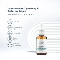 Intensive Pore Tightening & Lightening Serum Niacinamide 5% + Zinc PCA -Personal Care Product Store 3 1 1868b048 1104 487a 9329 25f80c3bb065