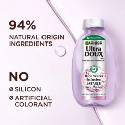 Garnier Ultra Doux Rice Water Infusion & Starch Shampoo, For Long Hair, Smooth And Shine -Personal Care Product Store 3 5c3b80b6 a761 4f81 87a8 e2769cb74f97