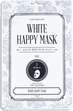 Happy Mask White
