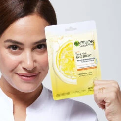 Garnier Fast Bright Tissue Mask For Uneven & Dull Skin -Personal Care Product Store 6923700950434 FastBrightTissueMask 3