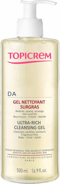 TOPICREM Ultra-Rich Cleansing Gel 500ML