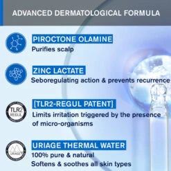 URIAGE D.S Balancing Shampoo -Personal Care Product Store Medium DSHAIR 3661434009303 FORMULA EN Variation01 Landscape 16 9