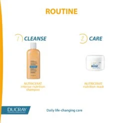 Ducray Nutricerat Intense-Nutrition Shampoo 200ML -Personal Care Product Store NUTRICERATSHAMPOO4