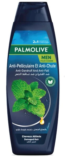 Palmolive® Palmolive Shampoo Anti-Dandruff & Anti-Fall For Damaged Hair With Fresh Mint 600ml