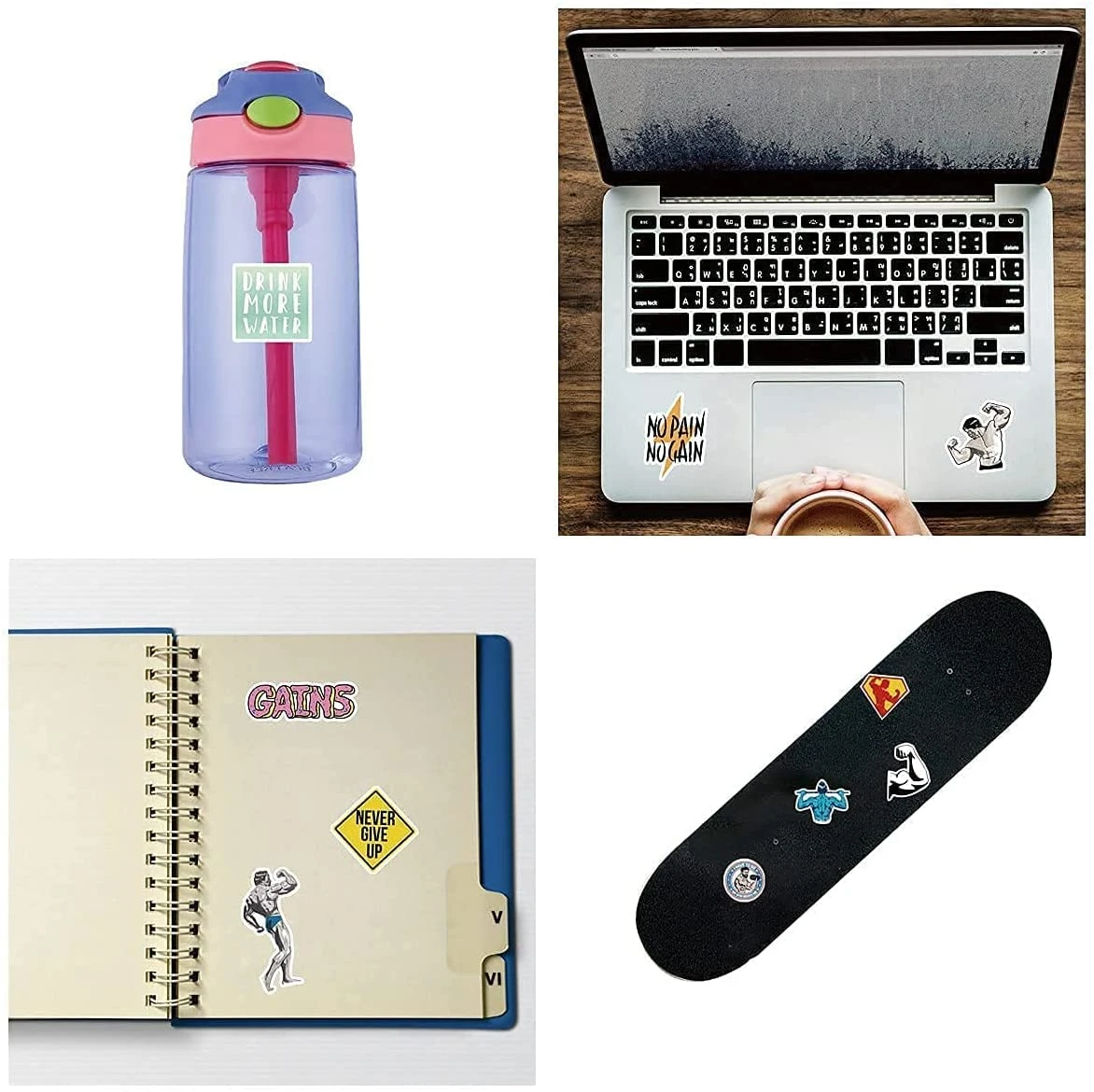 Fitness Stickers X12 Pages 6 Fitness Stickers X12 Pages - Image 4