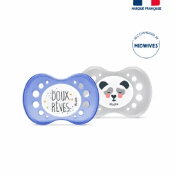 Soothers +18 Months Duo Mixte Night Animals A2 -Personal Care Product Store 33 017 10900 18M A2 MIXTE DUO DODO LES ANIMAUX 2