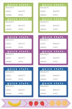 Fitness Tracking Stickers X325 -Personal Care Product Store 71JIDegU74L