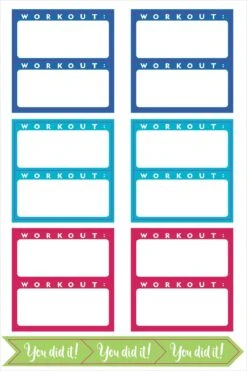 Fitness Tracking Stickers X325 -Personal Care Product Store 71moAK pZCL