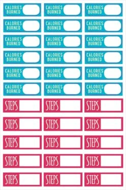 Fitness Tracking Stickers X325 -Personal Care Product Store 81zcIi39QQL