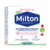 Sterilizing Tablets X28 : For Baby Items , Fruits & Vegetables -Personal Care Product Store MILTON AFR COMPRIMES DE STERILISATION V amp F 124x281 69b01b4c de15 4897 b23f df68df421e5b