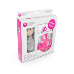 Matchstick Monkey Teething Gift Set -Personal Care Product Store MSM GiftBoxPhotography Pink