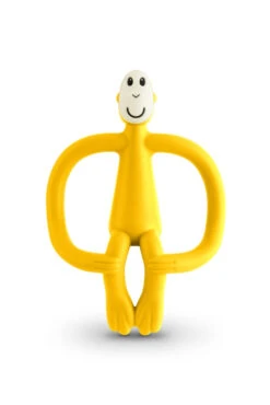 Matchstick Monkey Original Teething Toy 27 Matchstick Monkey Original Teething Toy -Personal Care Product Store Matchstick Monkey Front Yellow