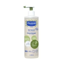 Mustela Certified Organic Cleansing Gel Body & Hair 400ml