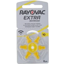 Rayovac® Rayovac Extra Advanced - Hearing Aid Batteries - Box Of 6 Blisters, 36 Batteries - Size 10