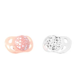 Twistshake 2x Pacifier -Personal Care Product Store Twistshake 2x Pacifier 0 6m Pastel Peach White 768x768 1