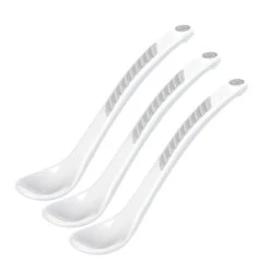 Twistshake 3x Feeding Spoon 4+m (7 Colors) -Personal Care Product Store Twistshake 3x Feeding Spoon 4m White 768x768 1