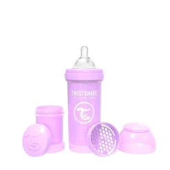 Twistshake Anti-Colic (3 Sizes, 8 Colors) -Personal Care Product Store Twistshake Anti Colic 260ml Pastel Purple
