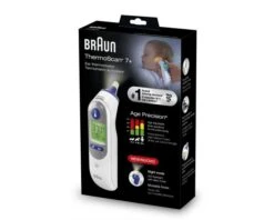 Braun ThermoScan 7 Plus With Age Precision And Night Mode -Personal Care Product Store irt6525mnla 3d box 300dpi rgb